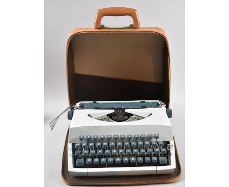 An Imperial Typewriter in Leather Carrying Case 