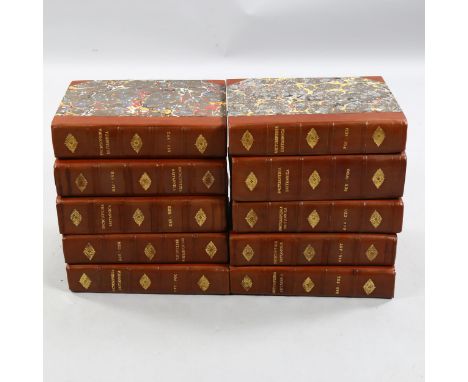 Encyclopedia Britannica: Or A Dictionary Of Arts, Sciences, &c., 10 volumes The Second Edition With Engraved Plates, Edinburg