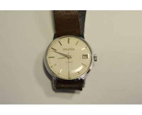 A Renee Nicol chronometer gentleman's wrist watch, visible Miyota movement