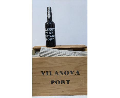 One case of 12 bottles of Vilanova 1985 vintage portLocation: R5 