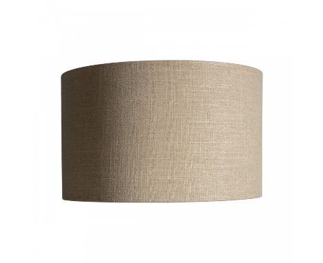 { Option of lots:  42, 42a } Greta Shade This classic style lamp shade has a universally loved natural coloured outer fabric.