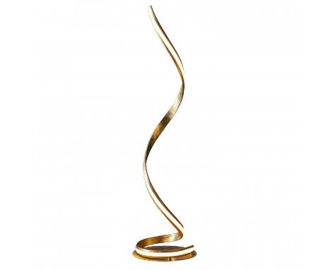 { Option of lots:  95, 95a } Saunby Floor Lamp Gold Leaf The Saunby Floor Lamp Gold Leaf is the latest addition to our stunni