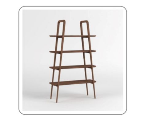 Walnut Shelf Unit With Walnut Veneered  Shelves The Italian Shelf Display Unit Is Simply Remarkable. This Sophisticated Colle