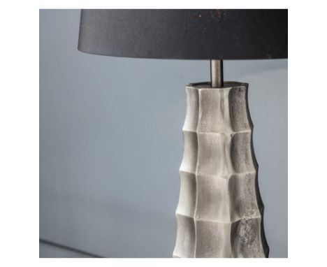 { Option of lots:  45 } Hadlock Table Lamp Base Ant Nickel Base Only A modern and contemporary lamp stunning design Aluminium