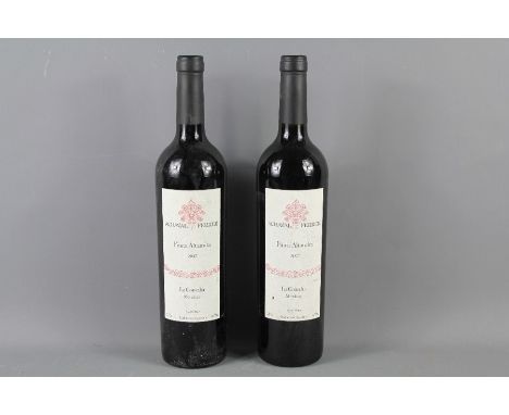 Two Bottles of Argentinian Wine Achaval Ferrer Finca Altamira 2007 vintage. (2) £90+