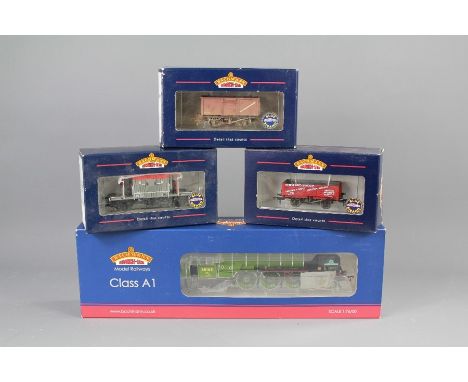 Model Railway Bachmann. This lot includes a boxed Bachmann Class A1 Class 60163 'Tornado' Apple Green together with four Bach