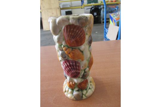 Sylvac England Shell Vase Stamped 4163