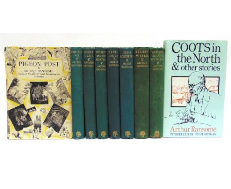 [CHILDRENS] Ransome, Arthur. Coots in the North & Other Stories, first edition, Cape, London, 1988, boards, dustjacket, octav