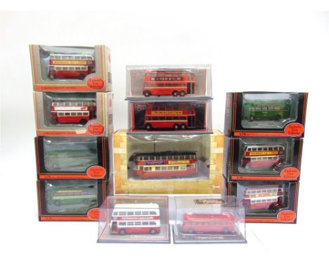 TWELVE 1/76 SCALE 'LONDON TRANSPORT' MODEL BUSES by Exclusive First Editions (7), and Corgi 'Original Omnibus Company' (5), i