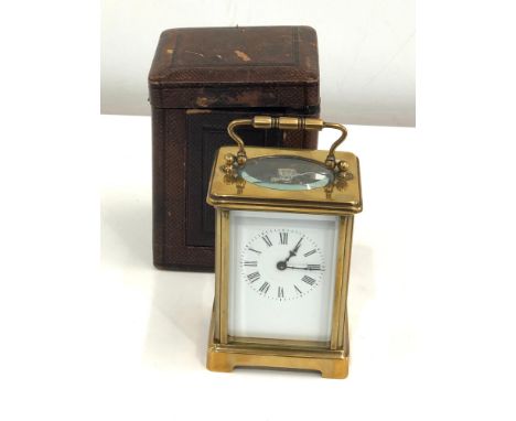Vintage cased carriage clock not working 
