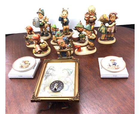 Selection of Hummel figures all in good condition 
