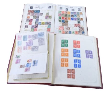 The Coronet Stamp Album, part sets mainly British Commonwealth, The Viceroy Stamp Album and contents, and other (3).