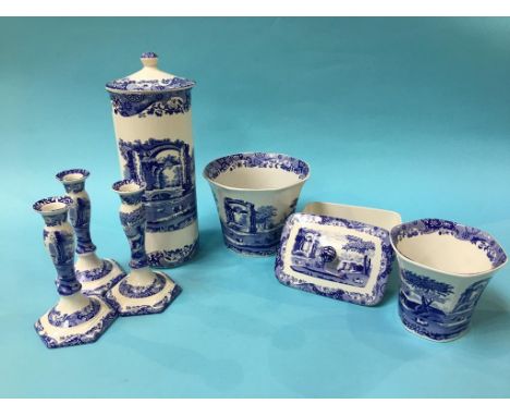 A quantity of Spode Italian china waresCondition ReportAll a little grubby and with mild age related wear