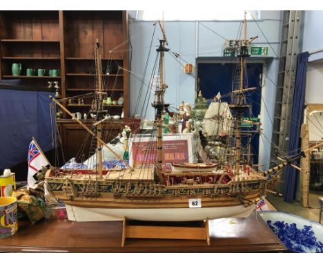 A model of a Tall Ship