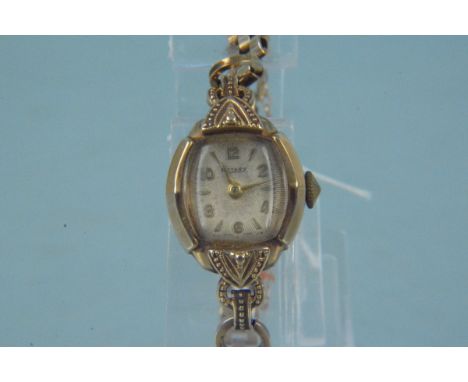 A ladies 9ct gold Rotary wristwatch, weight approx 14g