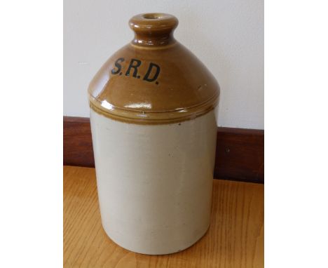 A WWI British Army Service Ration Depot one gallon rum jar by Carder & Sons, Brierley Hill