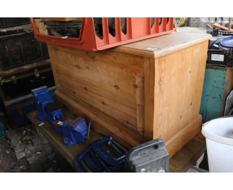 Pine Panelled trunk 