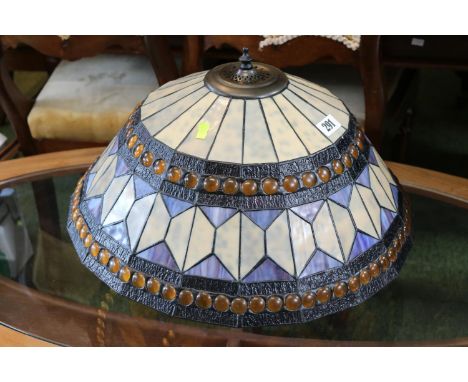 Tiffany Style Leaded Ceiling Light 