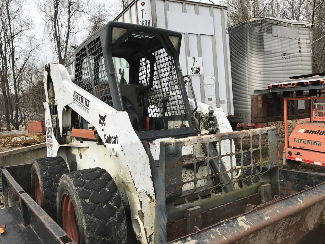 2003 Bobcat S250 Skidsteer 75Hp Engine, Bucket and Forks, 1,873 hours