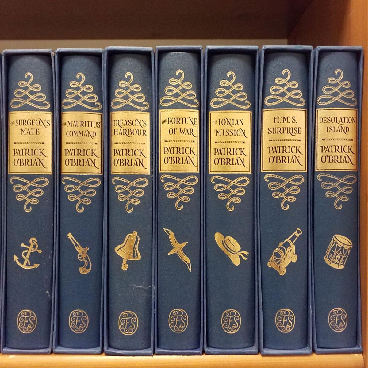 Folio Society . AubreyMaturin series, 20 volumes, by
