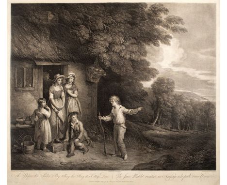 * Bigg (William Redmore, 1755-1828) Saturday morning. Favourite chickens going to market, published J. Brydon, 1797, uncolour