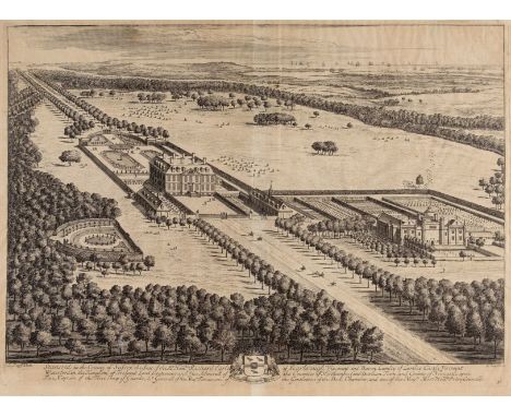 * Kip (Johannes, engraver). Stansted in the County of Sussex, the Seat of the Rt Honble Richard Earle of Scarborough, [c.1710