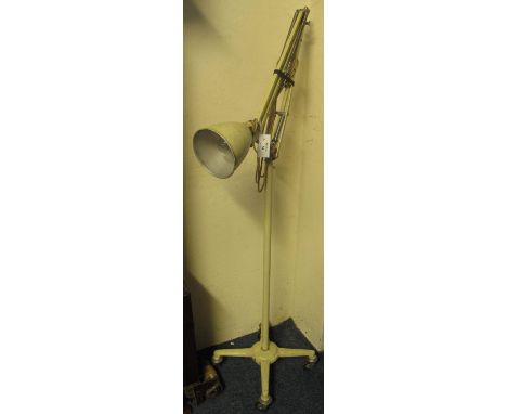 Mid 20th Century 'The Anglepoise' medical standard lamp on wheels.(B.P. 24% incl. VAT)