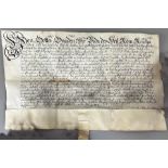 Urkunde von 1782 Gottshausmannrechts Brief für Johann Jacob Mayenfisch von Kayserstuhl 1726-1802