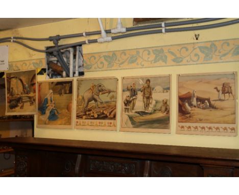 Mid Century childrens illustrations of various themes. In both landscape and portrait position (5 items)