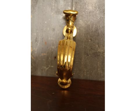 Victorian style brass doctors door knocker