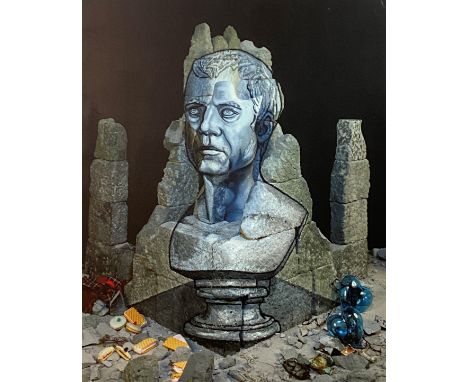 •Calum Colvin R.S.A. (Scottish, b. 1961), Portrait of Sir Walter Scott, limited edition digital print on canvas, signed verso
