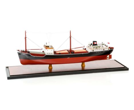 A 1:100 SCALE BOARDROOM STYLE MODEL OF THE M.S. STABILITY BY NORMAN HILL, 2012, ORIGINALLY BUILT BY GOOLE SHIP BUILDING 1978,