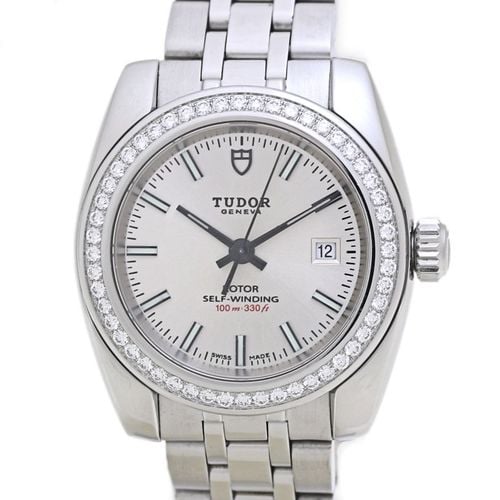 TUDOR Classic Collection Diamond Bezel M22020-0004 Women's Stainless Steel Watch 40035