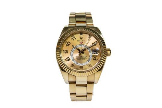 Rolex Sky Dweller 18ct Solid Gold watch & bracelet - Ref: 326938