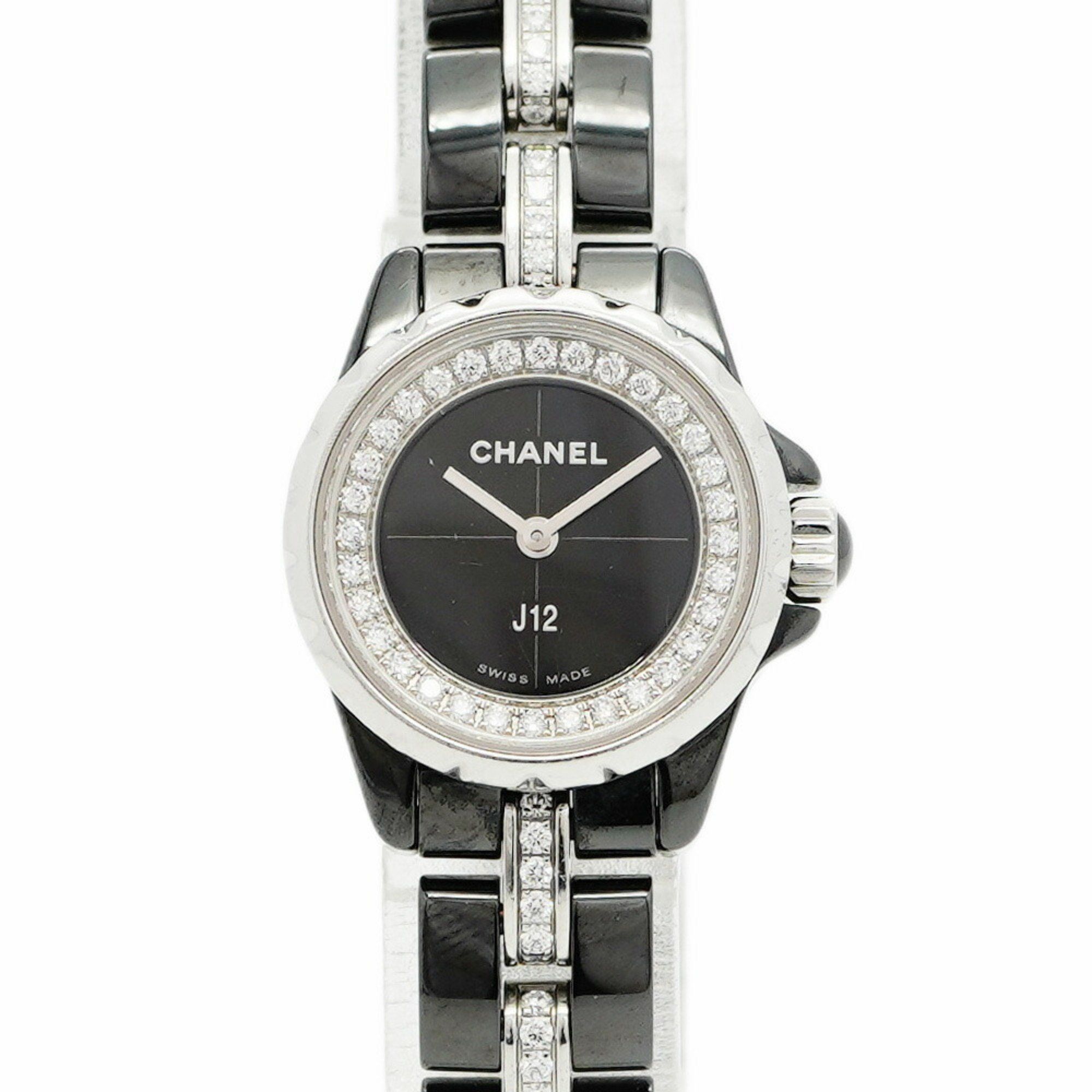 Chanel J12 XS H5236 Black Dial Women's Watch