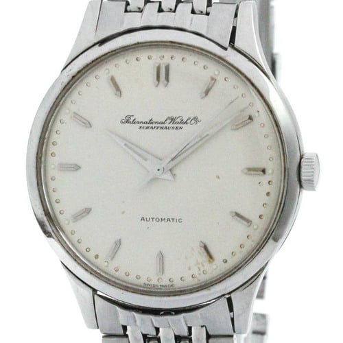 Vintage IWC Schaffhausen C.853 Steel Automatic Mens Watch 647A
