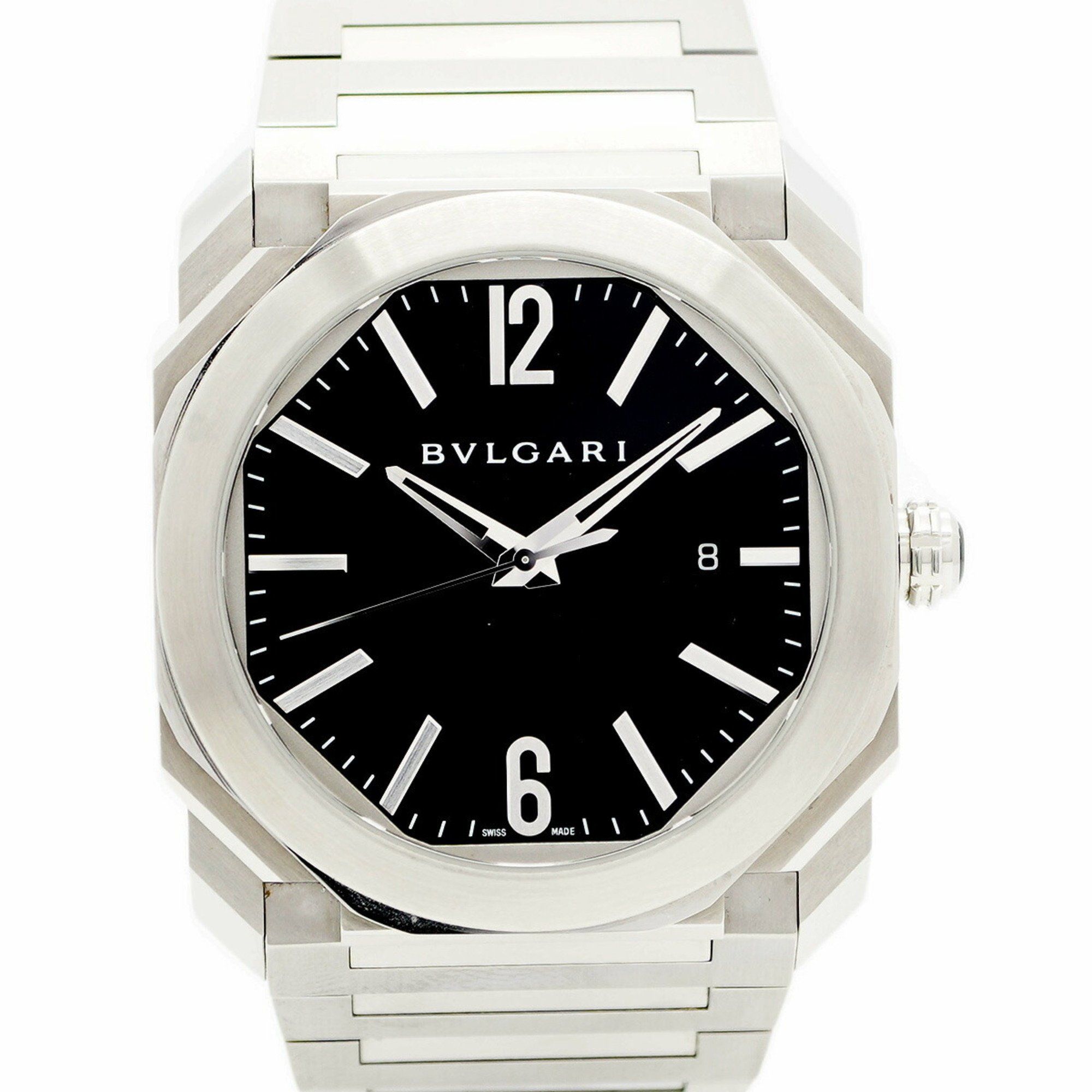 Bvlgari Octo BGO41S Black Dial Men's Watch