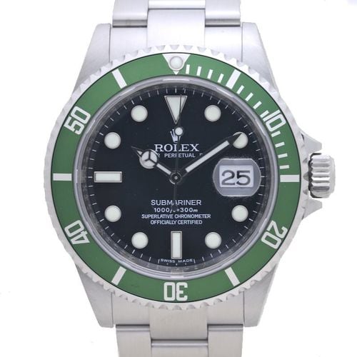 ROLEX Rolex Submariner Date 16610LV Stainless Steel Men's Watch 39465