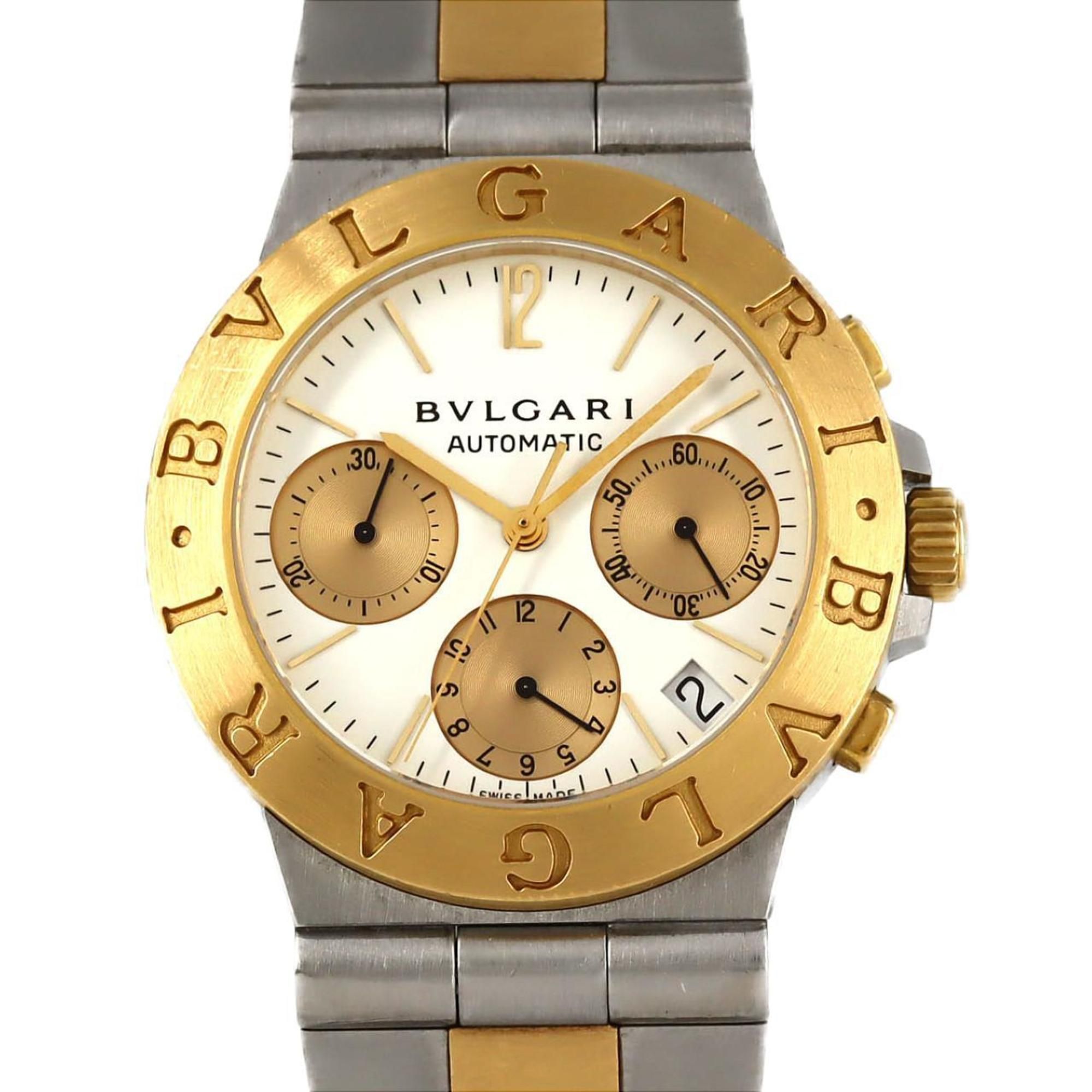 Bvlgari Sport Chrono Two-tone CH35SG SSxYG Automatic Watch