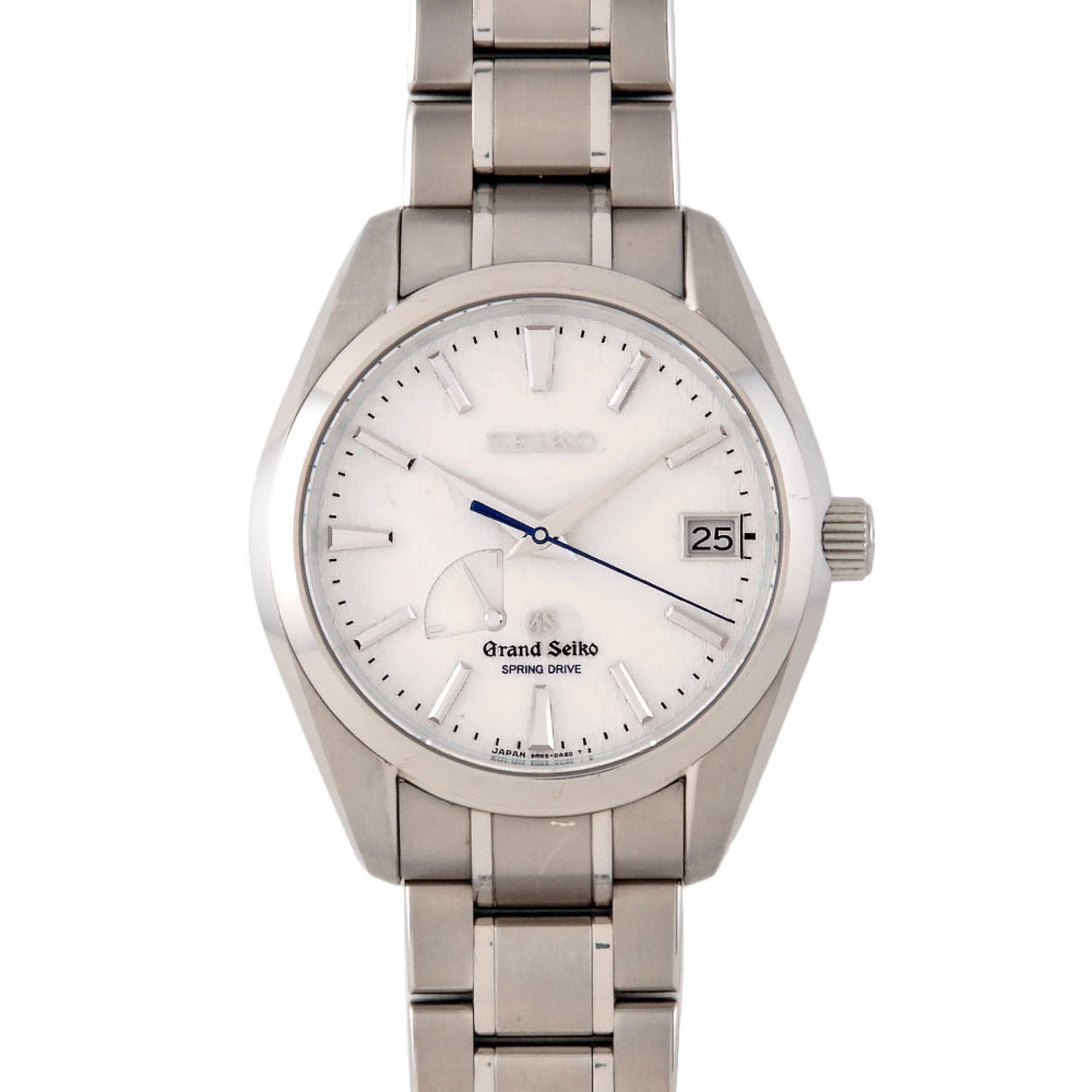 Grand Seiko SBGA011 9R65-0AE0 Heritage Collection Watch Spring Drive White Dial Power Reserve Men's