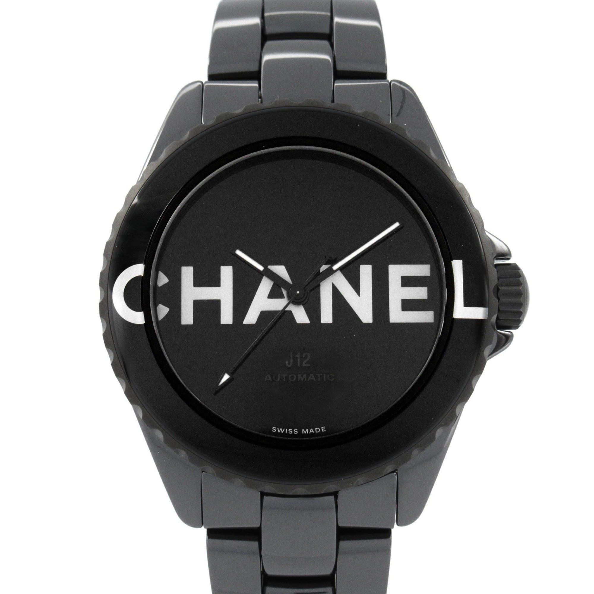 CHANEL J12 Wanted de Chanel Watch Ceramic Men's Black H7418