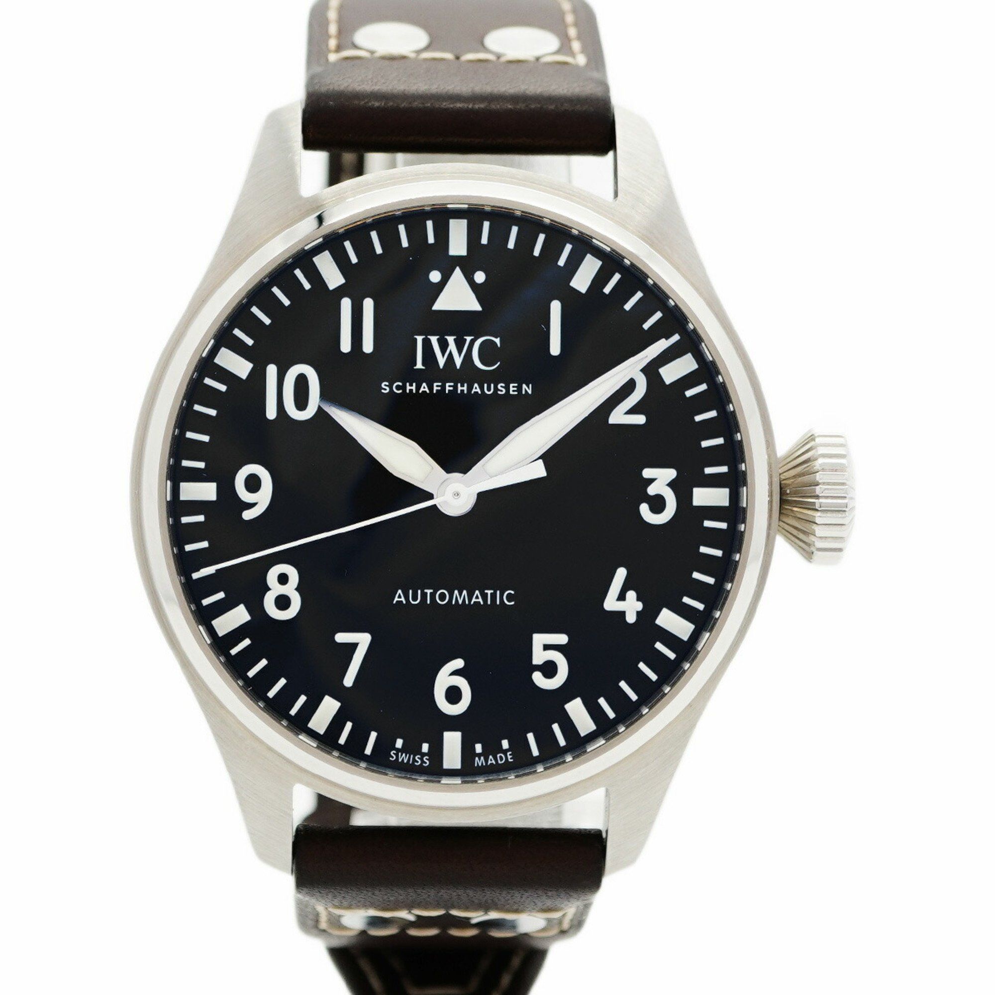 IWC Schaffhausen Big Pilot IW329301 Men's Watch with Black Dial