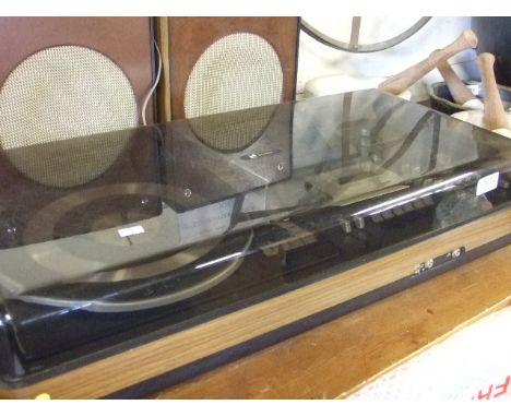 VINTAGE BUSH HI FI SYSTEM ( SOLD AS A COLLECTORS/DISPLAY ITEM ) 