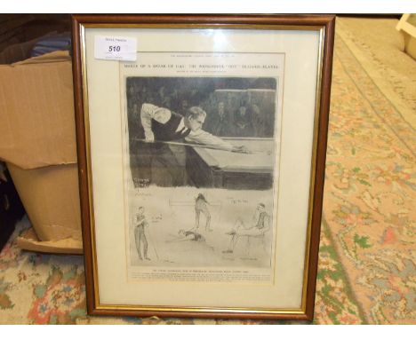 FRAMED PRINT OF GEORGE GRAY 1910