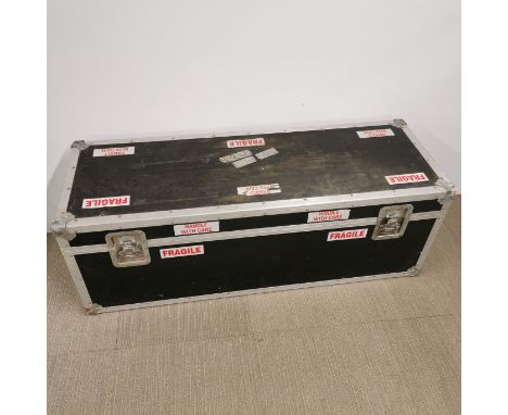 A large storage trunk, 136 x 48 x 48cm.