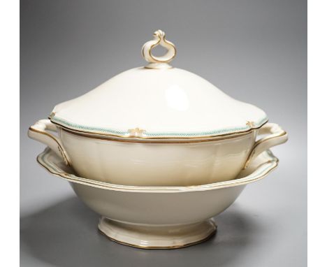 An extensive Rosenthal Chippendale design pattern dinner service