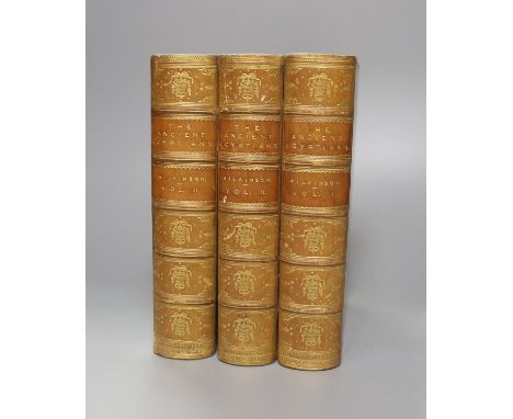 °  Wilkinson, Sir John Gardner.  The Manners and Customs of the Ancient Egyptians. new edition, revised and corrected by Samu