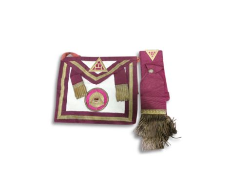 with matching sash