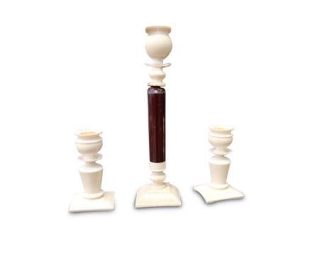 together with another bone candlestick&nbsp;