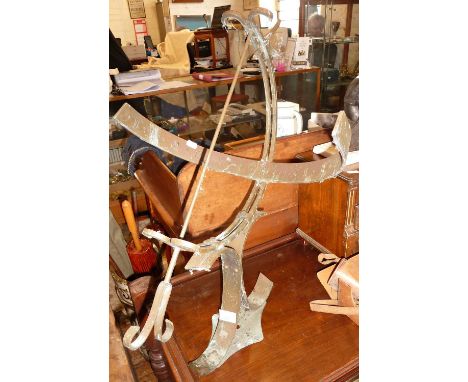 Vintage bronze Armillary sundial 24" tall
